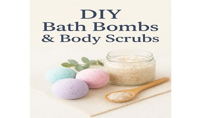 DIY Bath Bombs & Body Scrubs