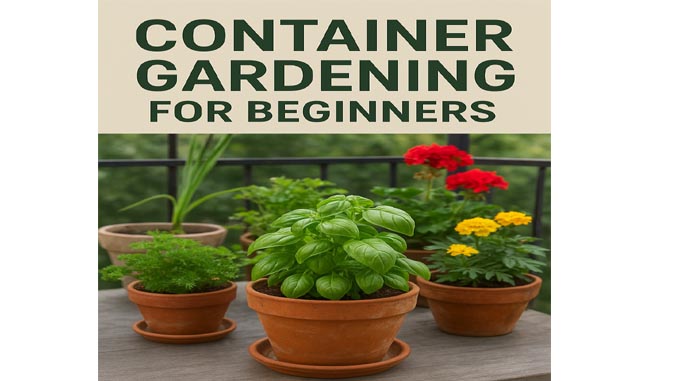 Container Gardening For Beginners