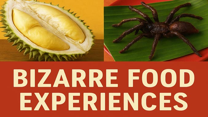 Bizarre Food Experiences