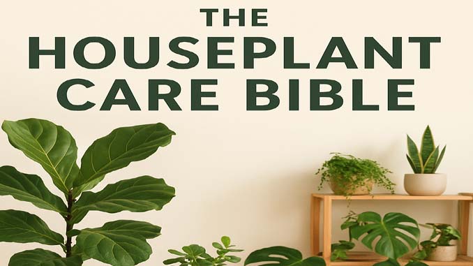 The Houseplant Care Bible