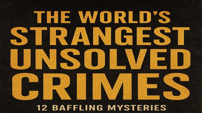 The World’s Strangest Unsolved Crimes